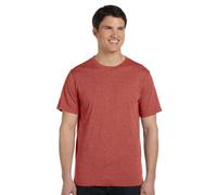 Canvas Mens Triblend Crew Neck Plain Short Sleeve T-Shirt (S) (Clay Triblend)