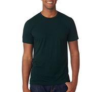 Canvas Mens Triblend Crew Neck Plain Short Sleeve T-Shirt (XL) (Emerald Triblend)