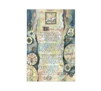 Canvas Modern Painting If Rudyard Kipling Motivational Poster Nordic Medieval Canvas Wall Art Posters And Prints Room Aesthetic Bedroom Office Decor 20x30inch(50x75cm)