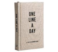 Canvas One Line a Day (Diary) One Line a Day