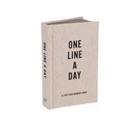 Canvas One Line a Day: A Five-Year Memory Journal Diary - Notebook, 29 Jan....