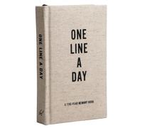 Canvas One Line a Day (Diary) One Line a Day