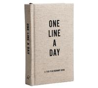 Canvas One Line a Day (Diary) One Line a Day
