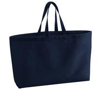Canvas Oversized Tote Bag Westford Mill Navy One Size