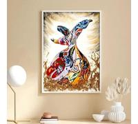 Canvas Painting Aesthetic Turkey Dance Islamic Mythical Girl Religion Poster Print Wall Art Picture Living Room Decor A4 30X40Cm Unframed