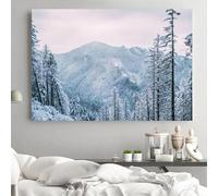 Canvas Painting Landscape Snow Scene Prints Winter Wall Art Posters and Prints for Living Room Decoration Home Decor 50x75cm Frameless