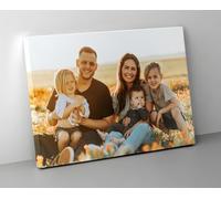 Canvas Personalised Photo Square Portrait Pet Landscape, Canvas Prints from Photos Image, Custom Framed Wall Art for Living Room Bedroom, Personalised Pictures Gifts for Birthday Christmas Wedding