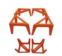 Canvas Pouring Support Stands - 4Pcs Painting Stand Triangle Canvas Paint Risers Stand | Artistic Triangular Shelf Drawing Tool for Beginners | Paints Pouring Support, Desktop Drawing Board Stand