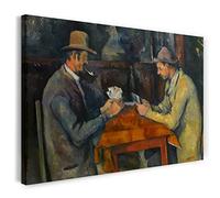 Canvas Print (100x70cm): Paul Cézanne - The Card Players
