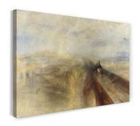 Canvas Print (120x80cm): William Turner - Rain Steam and Speed