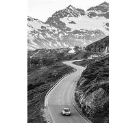 Canvas Print 911 Black White Store Poster Wall Art Canvas Print Luxury Fashion Super Car Picture For Living Room Home Nordic Decor Posters Gift,50X70Cm No Frame
