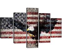 Canvas Print Canvas 5 Pieces | M/Without Frame 100 X 50 Cm | Wall Art | Wall Picture | Non-Woven Canvas | Photo 5 Piece | Burning Clouds In The Sky Modern Decoration Print Decor Artwork-3500587369