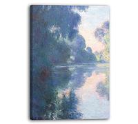 Canvas Print Claude Monet - Morning on the Seine