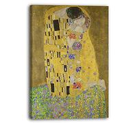 Canvas Print Gustav Klimt - The Kiss (Der Kuss) (1907-1908)