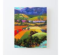 Canvas Print Only Beautiful View - david hockney Poster Wall Art Room Decor 16x20 inch No Frame