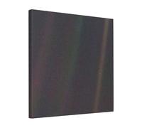 Canvas Print Only Hi-res Pale Blue Dot Wall Art Poster Room Decor 18x18 inch No Frame