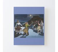 Canvas Print Only Paula Rego, The Dance 1988 Poster Wall Art Room Decor 16x20 inch No Frame