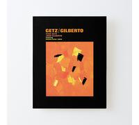 Canvas Print Only Stan Getz Joao Gilberto Featuring Antonio Carlos Jobim Poster Wall Art Room Decor 16x20 inch No Frame