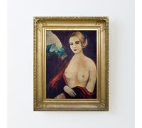 Canvas Print Only The Fallen Madonna ( by van Clomp) Poster Wall Art Room Decor 16x20 inch No Frame