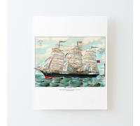 Canvas Print Only The Gospel Ship Poster Wall Art Room Decor 16x20 inch No Frame