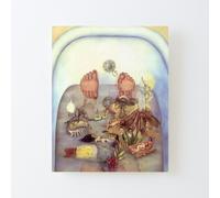 Canvas Print Only What the Water Gave me by Frida Kahlo Poster Wall Art Room Decor 16x20 inch No Frame