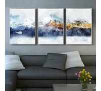 Canvas Prints For Walls 3 Panels Group Wall Art Chinese Style Mountain Painting Posters And Prints Living Room Drop Shipping House Decoration Picture 30x40cm