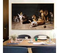 Canvas Prints Jean-Leon Gerome " Whoever You Are, Here Is Your Master " Canvas Oil Painting Art Picture Wall Home Decor(60x80cm)