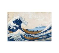 Canvas Prints on The Walls, Home, Office, Beach Paintings for Wall Decoration Poster, Huge Waves in Kanagawa, Modern Landscapes, Marine Artworks (3) Canvas Art Print Wall Decor Perfect for Living Room