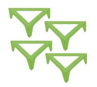 Canvas Risers Acrylic Pouring - 10x5x5cm ABS Triangular Paint Stand 4PCS | Fluid Art Support Holder Stable Elevation Tool | Students Home Classroom Studio Exhibition Display | Spill Prevention