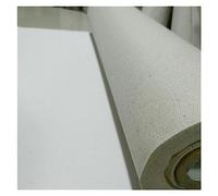 Canvas Roll 400gsm Linen Blend Quality Painting Blank Canvas for Hand Painted 30/40/50cm Wide Roll for Painting (Color : 30cm x 1m)