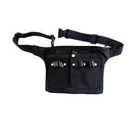 Canvas Salon Stylist Hairdressing Tools Waist Belt Bag Scissors Shears Comb Brushes Organizer Multiple Pocket Holder Hairdressing Tools Cut Hairdressing Tools Storage Carrying Case Bag Waist Belt Pack