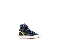 Canvas Santorini Chiribitas Trainers - male - Carolina Herrera - Kids Sneakers - Blue - 28 EU - Kids 28 EU