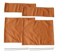 Canvas Seat Covers Kit for Director Chairs, Foldable for Easy Storage, Compatible with Various Chair Types, Includes Multiple Covers and Accessories (2sets)