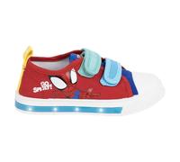 Canvas Shoe PVC Sole With Spidey Lights Red - T026 | Male Cerdà