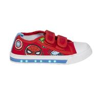 Canvas Shoe with PVC Sole with Avengers Lights Red - T028 | Child CERDà