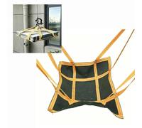 Canvas Soft Pallet Cargo Net, Cargo Lifting Pad Net, Heavy Duty Safety Lifting Cargo Net Lifting Net For Construction Rigging Moving Towing Hoisting Work Gear(300 * 300cm)