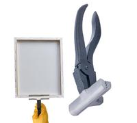 Canvas Tension Pliers | Oil Painting Clamping Pliers | Artist Tool with Automatic Reminder Handle for Art Creation at Home Outdoor or School