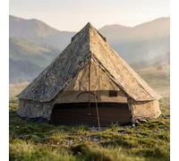 Canvas Tent Shop 4M Camo Bell Tent With Chimney Fitting