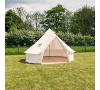 Canvas Tent Shop 4M Kokoon Deluxe Xl Bell Tent With Chimney Fitting - 100% Cotton Canvas