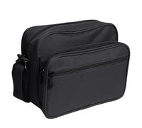 Canvas Tool Bag | Multi-purpose Work Bag | Thickening Zipper Large Capacity Canvas Bag Expanded and Thickened Tool Bag Shoulder Bag for Mechanics, Electricians, Carpenters, Contractors