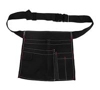 Canvas Tool Bag Waist Storage Pouch, Tool Pocket Package with Safe Buckle for Woodworker Electrician Handyman, Durable Multi - Purpose Portable Tool Organizer