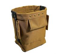 Canvas Tool Belt Pouch, Heavy Duty, Multi Pocket Bag(1PCS) | Built For Electricians And Carpenters, Multi Compartments, Fits Belts, Keeps Tools Close, Handy