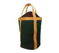 Canvas Tool Bucket, Heavy-Duty Work Bag for Tools, 700kg Max Load, All-Purpose Jobsite Organizer, Wall-Mounted Carrying Bucket for Nails, Canvas Material, 23.62x23.62x39.37in