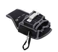 Canvas Tool Roller Up Pouches 9 In 1 Multipurpose Tool Organizers Electrician Waist Pocket Bag For Storage Maintenance Kit