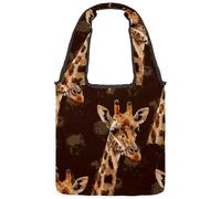 Canvas Tote Bag for Women, Purple Dragonfly Retro Botanical Wildflowers Floral Herbs Reusable Shoulder Tote Bag for Grocery Shopping Work
