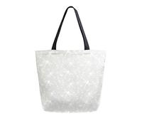Canvas Tote Bag Hand Drawn Stylized Dragonflies Carrying Bag Casual Shoulder Bag for Shopping Travel bag Reusable Grocery Bags