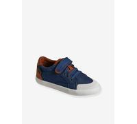 Canvas Trainers with Elasticated Laces, Designed for Autonomy denim blue
