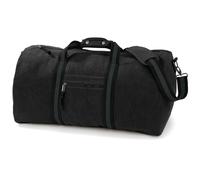 Quadra Holdall QD613 Vintage Canvas One Size Vintage Black