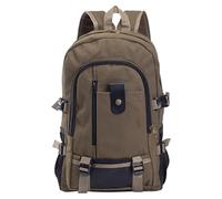 Canvas Travel Pack - Large Volume Heritage Utility Rucksack, Professional Device Carrier | Classic Expedition Accessory For Hiking Trips, Daily Work Routes, Lightweight Comfort, Multifunction