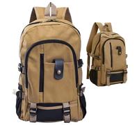 Canvas Travel Pack - Large Volume Heritage Utility Rucksack, Professional Device Carrier | Classic Expedition Accessory For Hiking Trips, Daily Work Routes, Lightweight Comfort, Multifunction
